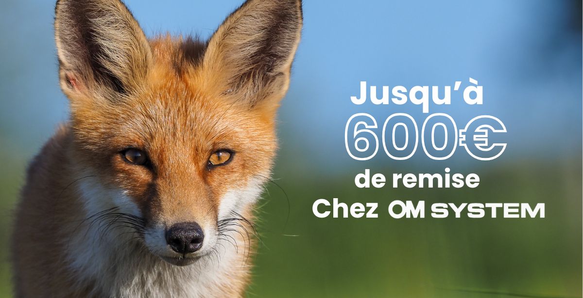 Jusqu'à 600€ remboursés chez OM SYSTEM
