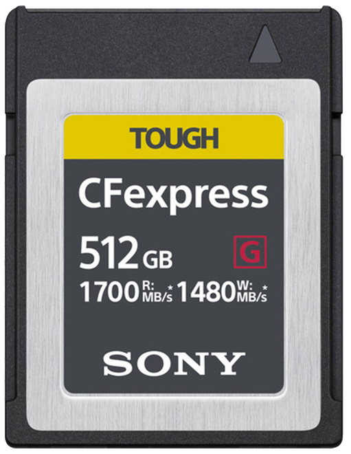SONY<br/>CFEXPRESS SERIE G 512GB TOUGH