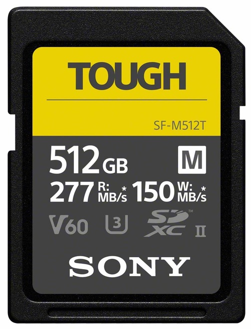 SONY<br/>SDXC TOUGH 512 GB UHS II