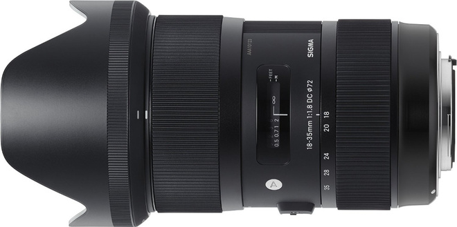 SIGMA<br/>18-35/1.8 DC HSM ART CANON