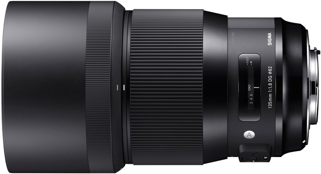 SIGMA<br/>135/1.8 dg hsm art canon