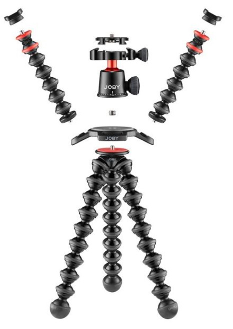 JOBY<br/>GORILLAPOD 3K PRO RIG TREPIED BLACK