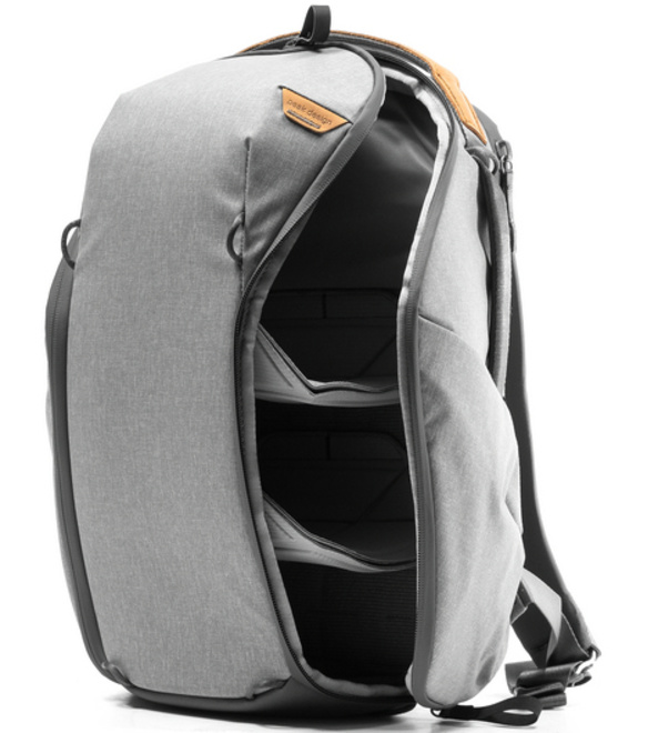 PEAK DESIGN<br/>EVERYDAY ZIP 15L ASH SAC A DOS