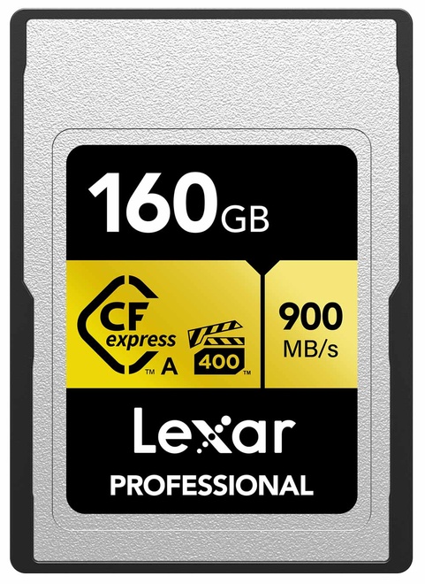 LEXAR<br/>CFEXPRESS 160GB TYPE A - CARTE GOLD