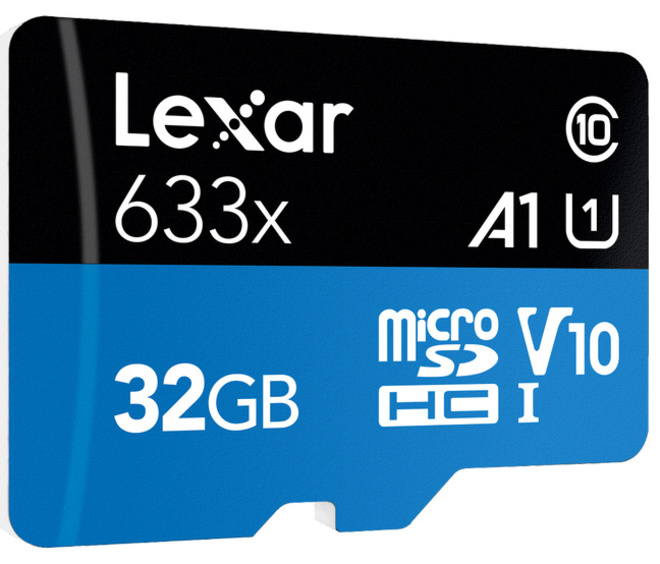 LEXAR<br/>MICRO SDHC 32 GO CL10