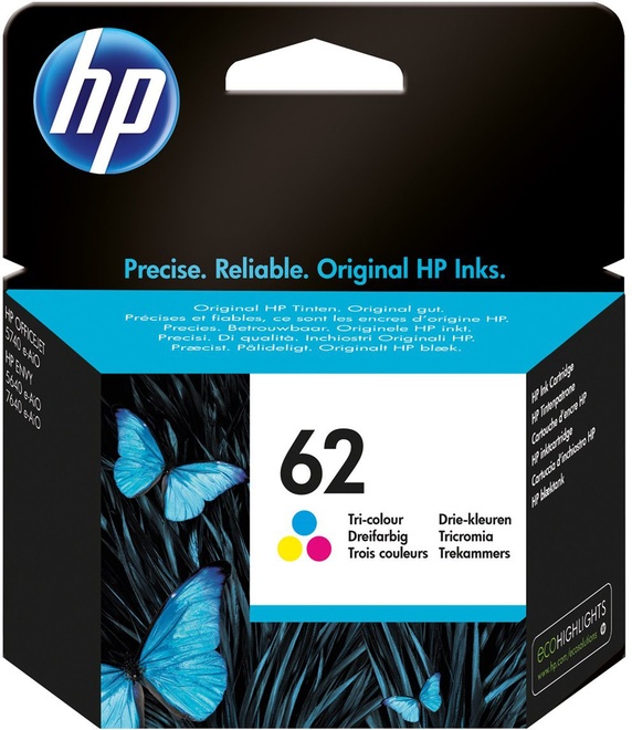 HEWLETT PACKARD<br/>HP 62 PACK COULEUR