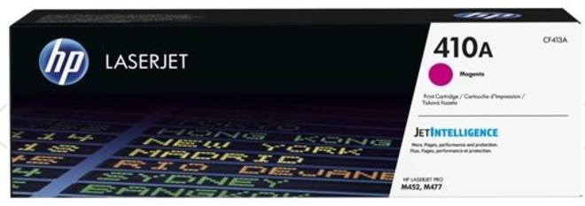 HEWLETT PACKARD<br/>toner mageta hp410a p/laserjetpro m452dn