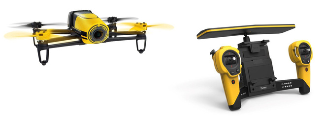 PARROT<br/>bebop drone + skycontroler jaune
