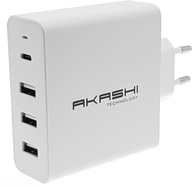 AKASHI<br/>c/sect + type c + 3 usb 45w 6a