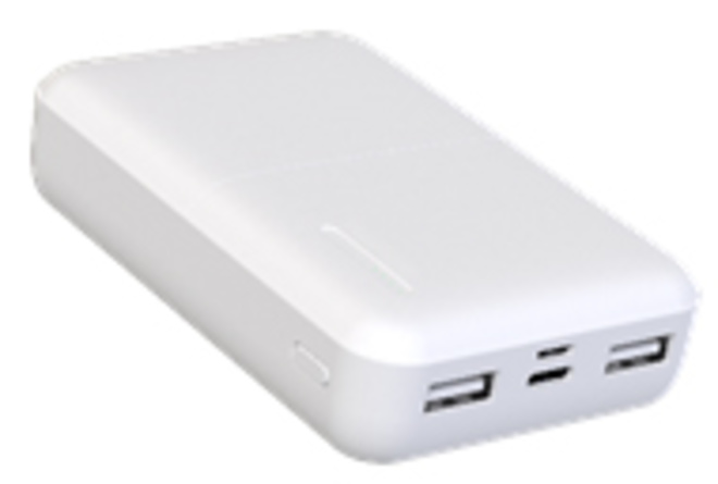 AKASHI<br/>powerbank 10a eco 2.1a 2usb+usb-c wh