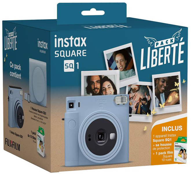 FUJI<br/>INSTAX SQ1 PACK LIBERTE BLEU