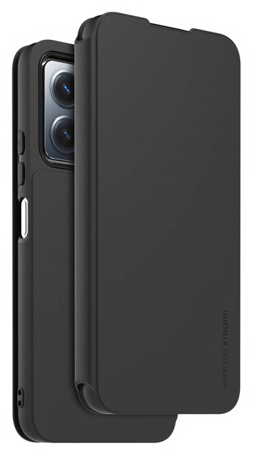 XIAOMI<br/>etui folio noir redmi note 12 4g