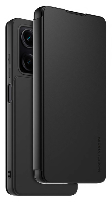 XIAOMI<br/>etui folio noir redmi note 12 pro 5g