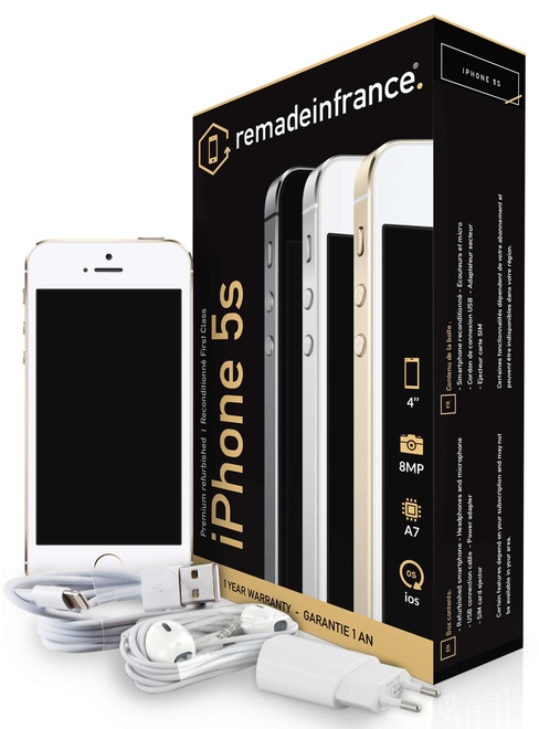REMADEINFRANCE<br/>iphone 5s 16go or reconditionne r