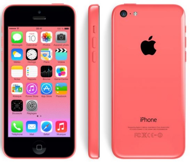REMADEINFRANCE<br/>iphone 5c 16go rose reconditionné A