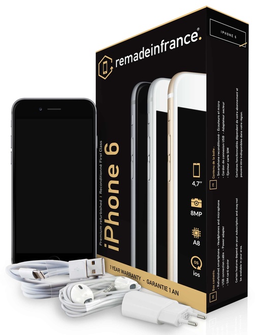 REMADEINFRANCE<br/>iphone 6 16 go gris reconditionne R