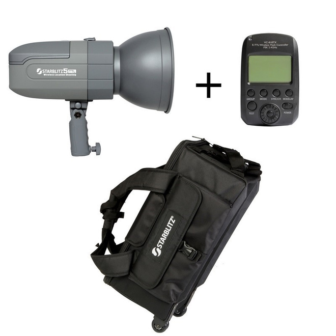 STARBLITZ<br/>Kit torche autonome 400W pour Nikon