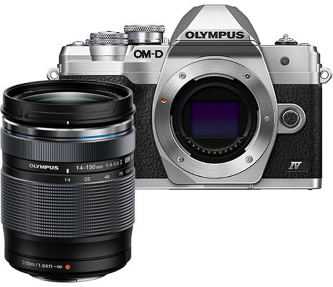 Marque OMSY<br/>OM-D E-M 10 MK 4 + 14-150 ARGENT