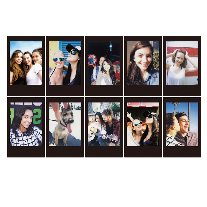 FUJI<br/>FILM INSTAX MINI - COLOR FRAME NOIR