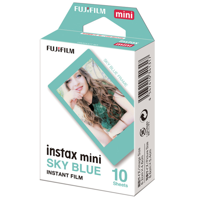 FUJI<br/>FILM INSTAX MINI - COLOR FRAME BLEU