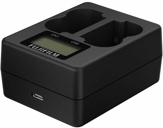 FUJI<br/>CHARGEUR BATTERIE DOUBLE BC-W235