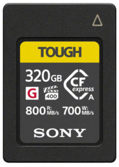 SONY<br/>CFEXPRESS TOUGH 320GB SERIE G TYPE A