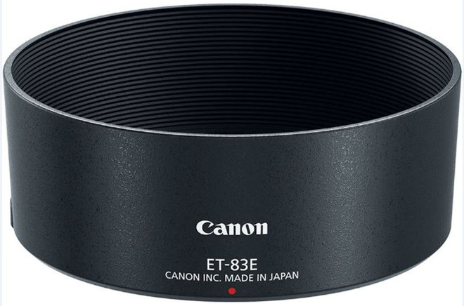 CANON<br/>PARE-SOLEIL ET-83E POUR EF 85/1.4