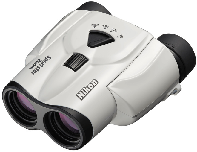 NIKON<br/>JUMELLES SPORTSTAR ZOOM - 8-24X25 BLANC