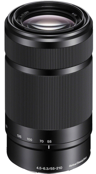 SONY<br/>SEL 55-210/4.5-6.3 OSS NOIR