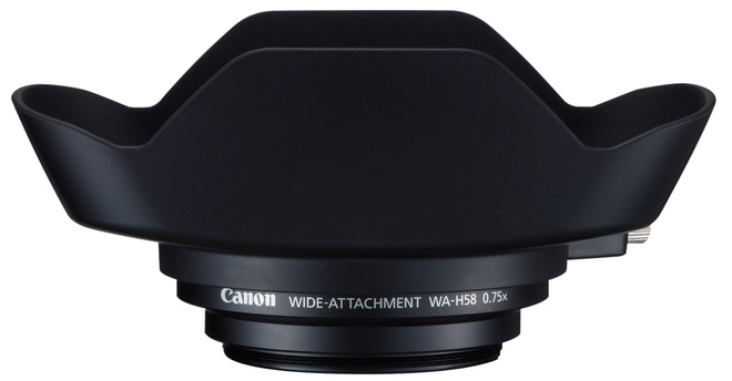 CANON<br/>CONVERTISSEUR GRAND ANGLE WA-H58W